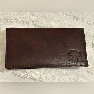 ‼️4/$15‼️ Genuine Leather Hand Crafted Brown Wallet